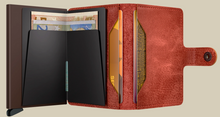 Load image into Gallery viewer, Secrid Vintage Orange Miniwallet