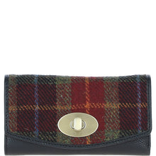 Load image into Gallery viewer, Ashwood Harris Tweed Large Lock Purse