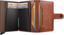 Load image into Gallery viewer, Secrid Vintage Cognac/Brown Miniwallet