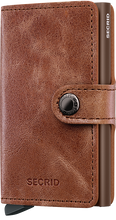 Load image into Gallery viewer, Secrid Vintage Cognac/Brown Miniwallet