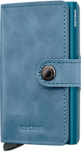 Load image into Gallery viewer, Secrid Vintage Teal Miniwallet