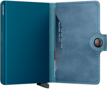 Load image into Gallery viewer, Secrid Vintage Teal Miniwallet