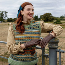 Load image into Gallery viewer, Dents Women's Keira Leather Touchscreen Gloves