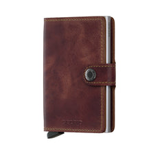 Load image into Gallery viewer, Secrid Vintage Brown Miniwallet