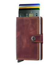 Load image into Gallery viewer, Secrid Vintage Brown Miniwallet