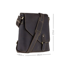 Load image into Gallery viewer, Visconti Aspin - Leather Messenger Bag