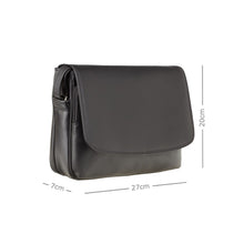 Load image into Gallery viewer, Visconti Claudia - Flapover Leather Handbag