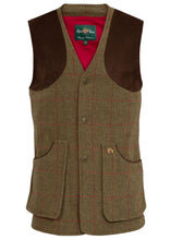 Load image into Gallery viewer, Alan Paine Combrook Mens Tweed Shooting Waistcoat