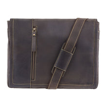 Load image into Gallery viewer, Visconti Foster - 13" Leather Laptop Case