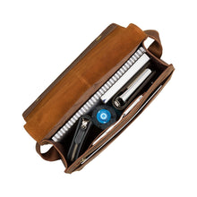 Load image into Gallery viewer, Visconti Harvard (L) - Leather Messenger Bag