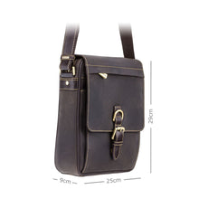 Load image into Gallery viewer, Visconti Link Leather Messenger Bag - A5