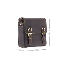 Load image into Gallery viewer, Visconti Rumba - Small Leather Messenger Bag