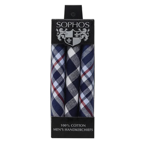 Set of 3 Patterned Hankies