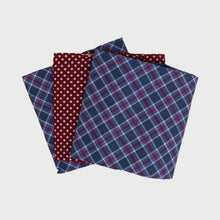 Load image into Gallery viewer, Set of 3 Patterned Hankies
