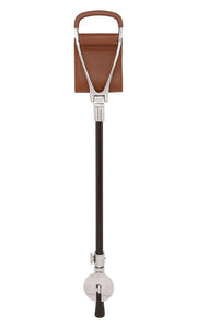 Leather Seat Adjustable Shooting Stick