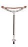 Load image into Gallery viewer, Leather Seat Adjustable Shooting Stick
