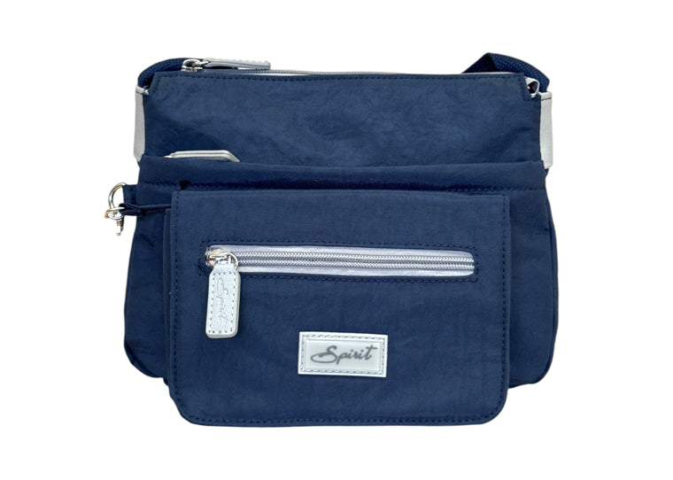 1651 Nylon Navy/Grey Spirit Bag