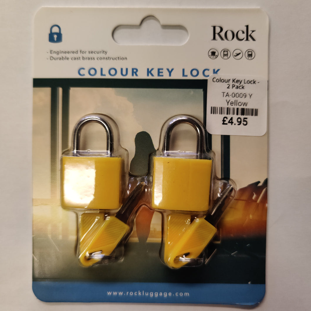 Colour Key Lock - 2 Pack