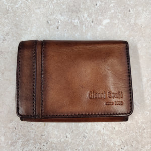 Gianni Conti 4068101 Leather Wallet with Tray Purse