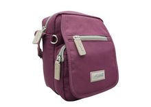 Load image into Gallery viewer, 3938 Nylon Dark Berry/ Mink Spirit Bag
