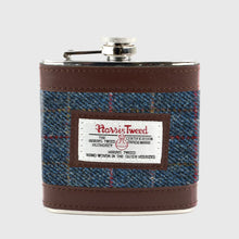 Load image into Gallery viewer, Harris Tweed Hip Flask
