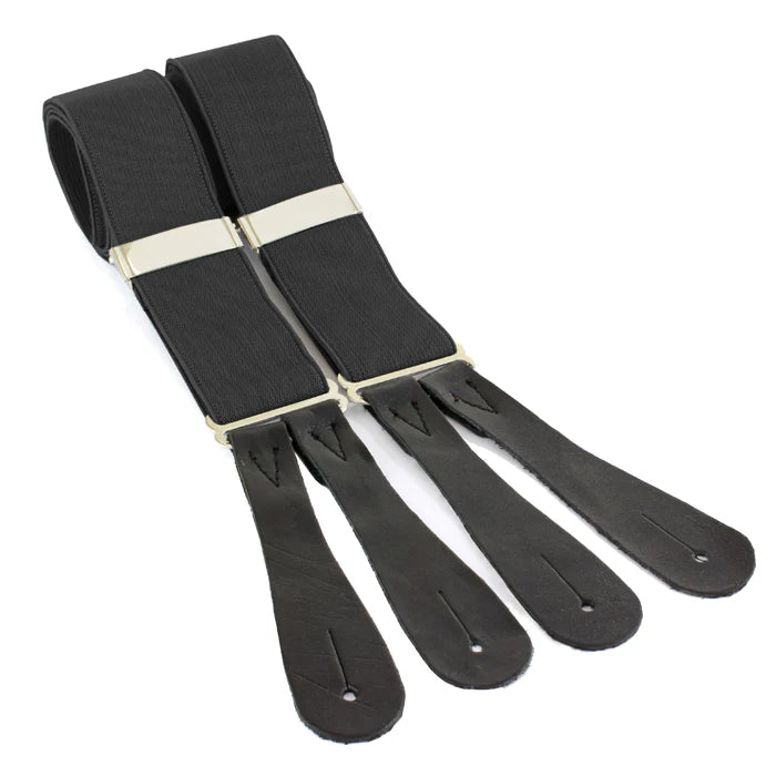 35mm Workwear Plain Brace Leather Ends