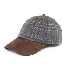 Load image into Gallery viewer, Check Baseball Cap
