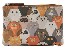 Load image into Gallery viewer, Crowded Cats Coin Purse
