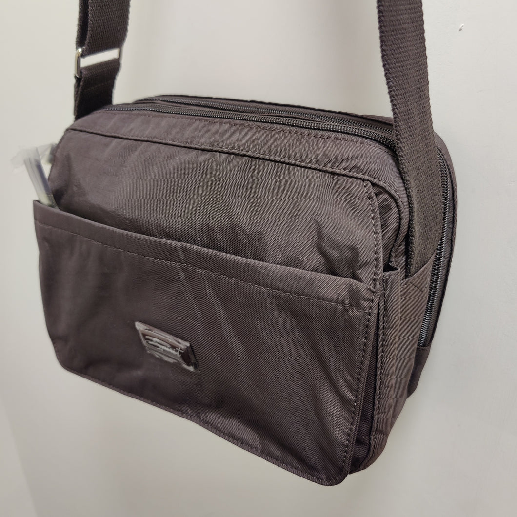 1669 Nylon Dark Chocolate Spirit Bag