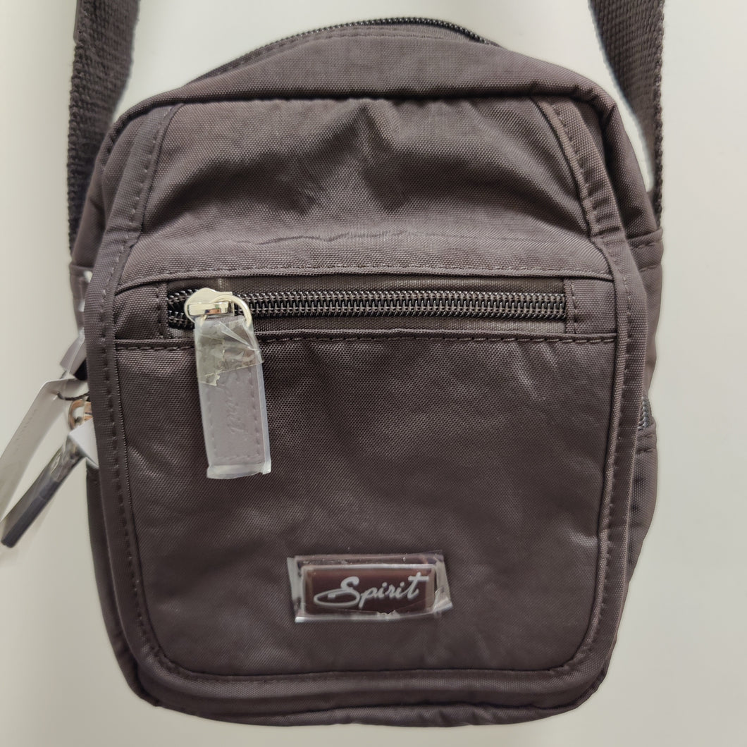 3938 Nylon Dark Chocolate Spirit Bag