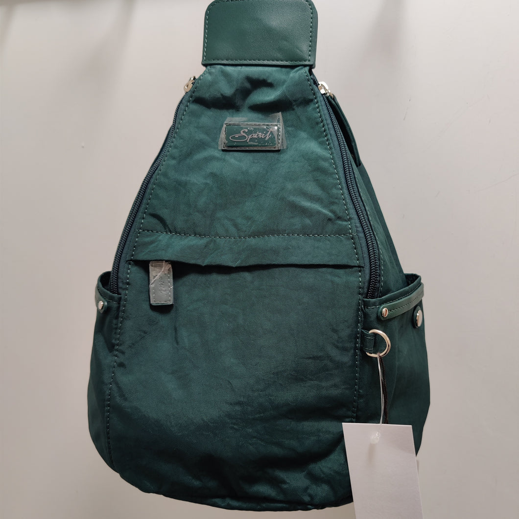 9894 Nylon Forest Green Spirit Rucksack