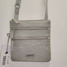 Load image into Gallery viewer, 4512 Nylon Light Grey/Green Spirit Bag
