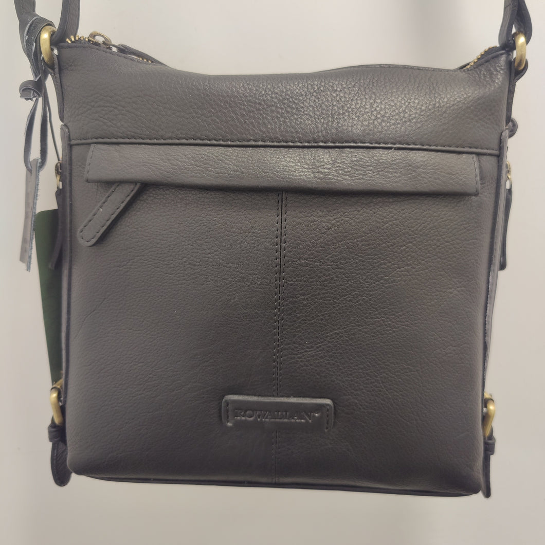 Rowallan Bleasdale Leather Square Shoulder Bag