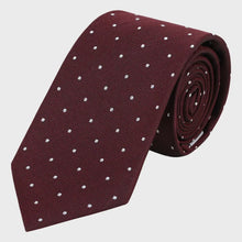Load image into Gallery viewer, City Pin Spot Silk Tie
