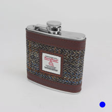 Load image into Gallery viewer, Harris Tweed Hip Flask
