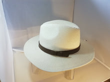 Load image into Gallery viewer, Summer Fedora With Leather band
