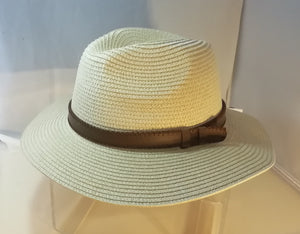 Summer Fedora With Leather band