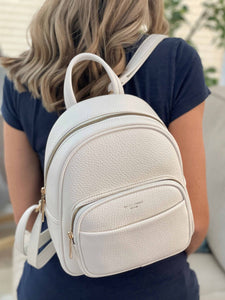 david jonesfashion leather school bag backpack australia Jones PU St Agni Byron Bay collection