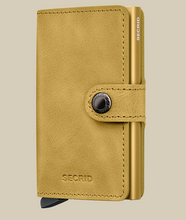Load image into Gallery viewer, Secrid Vintage Yellow Miniwallet
