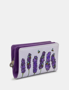 Y1089 Lavender Bee Purse