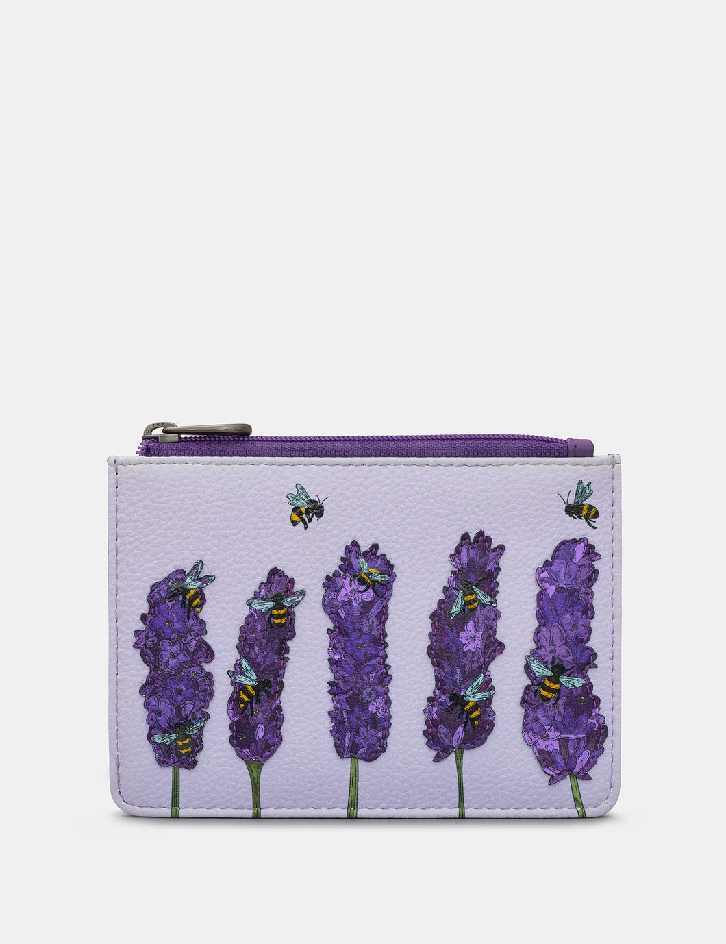 Y1321 Lavender Bee Purse