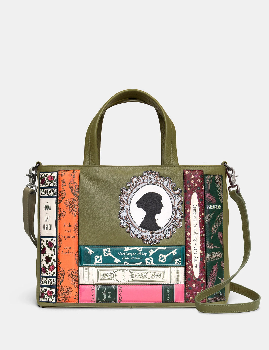 Y26 Olive Jane Austen Bag