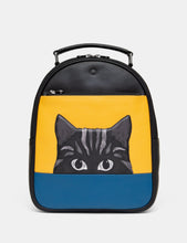 Load image into Gallery viewer, Yoshi Block Cat Backpack
