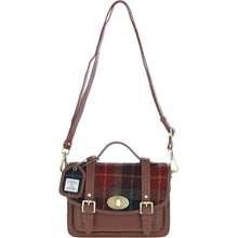 Load image into Gallery viewer, Ashwood  Harris Tweed Leather Satchel

