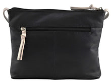 Load image into Gallery viewer, Mala Leather Black Horses Cross Body bag
