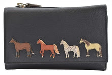 Load image into Gallery viewer, Mala Leather Horses Purse/Notecase
