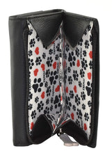 Load image into Gallery viewer, Mala Leather Sitting Dogs Purse/Notecase - Black
