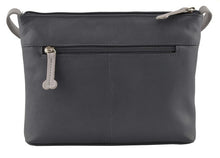 Load image into Gallery viewer, Mala Leather Sitting Dogs Cross Body Bag - Grey
