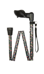 Right and Left Handed Flower pattern Stick