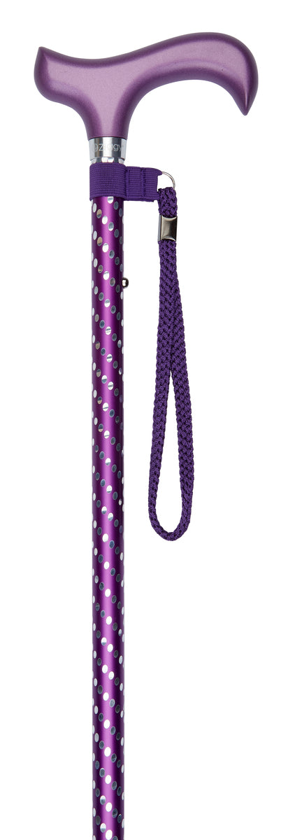 Purple Engraved Elegant Adjustable Stick – Pugh and Son